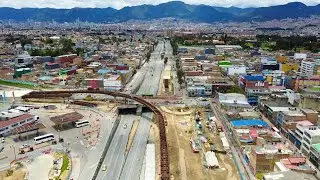 Obras de TM por la AV. 68 - Puente de Venecia (20 de Abril 2025)