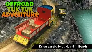 Offroad Tuk Tuk Hill Adventure Gameplay HD