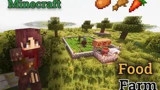 Minecraft best crops food farm tutorial | Tarnix