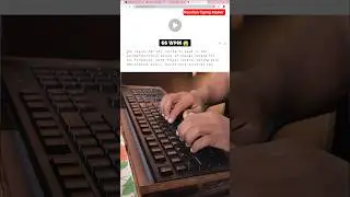🚀 Typing at 66 Words Per Minute #66wpm #fasttyping #keyboard #typingshorts #raushantypingmaster