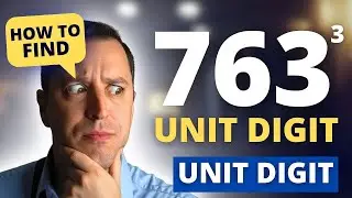 Finding unit digit | Number System Basics | Tricks by Ganit Gone Wild