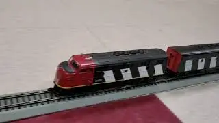HO Scale CN Super Continental passenger train