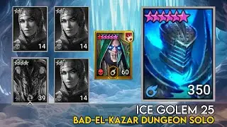 Ice Golem 25 Bad-el-Kazar Dungeon Solo | Raid Shadow Legends Guide