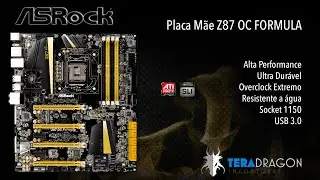 UNBOXING #3 - Placa M&atilde;e AsRock Z87 OC Formula