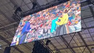 Sign Reading Song & Thunderstruck - Tree Of Wisdom Big Show Arena Spectacular - Canberra, 2025