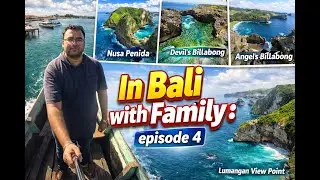 In Bali with Family - 4 | Nusa Penida Island Episode 🌊 | #arnbzi