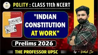 UPSC Prelims 2026 Strategy 🔥 | Perfect Study Plan for UPSC 2026 | Videsh Soni Sir