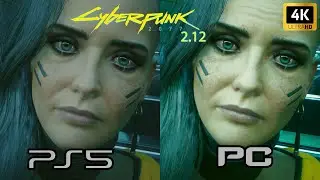 Cyberpunk 2077 4K RTX | PC 7900XT vs PS5 | Graphics Comparison (patch 2.12)