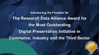 Digital Preservation Awards 2024 - Finalists for the Commerce, Industry and Third Sector Award