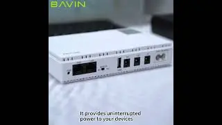 BAVIN PC1083/PC1082 Mini Ups for CCTV, Router, POE, 36W/18W 💚 #bavinofficialstore