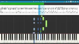 Chanson pour l'auvergnat (Georges Brassens) - Tuto Piano