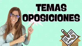 📝 &iquest;C&oacute;mo hacer el TEMARIO de unas OPOSICIONES? [Haz ESTO✅]