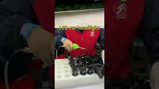 10 years of experience in LED car light manufacturing, factory direct supply！#carledheadlight #led