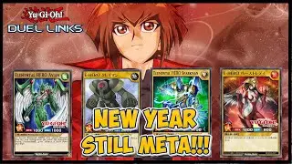 HERO DECK. NEW YEAR BUT STILL BROKEN IN RUSH DUEL [Yu-Gi-Oh! Duel Links]