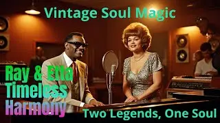 Ray Charles & Etta James | Soul Legends in Harmony 🎙️ | Best Vintage Blues & Emotional Duets