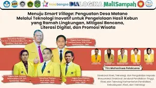 MENUJU SMART VILLAGE: PENGUATAN DESA MATANO MELALUI TEKNOLOGI INOVATIF (KEMENDIKBUDRISTEK-UNM-UNCP)