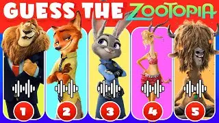 Can You GUESS The Zootopia 2 Characters Just by Their Voice?! 🦊🚨🐇| Nick wilde, Judy Hopps, Finnick