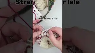 The yarn gator works for all kinds of colorwork!