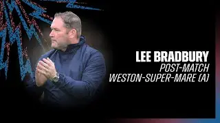 Lee Bradbury | Post-Match Weston-super-Mare (A)