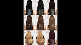 Grace Hair Color chart human hair color hair chart