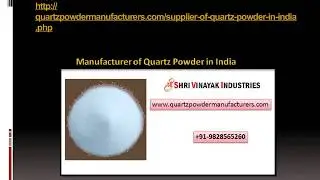 Supplier of Quartz Powder in India Best Price