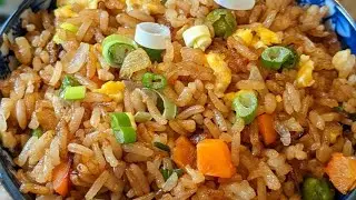 Easy Fried Rice & Chicken Recipe 