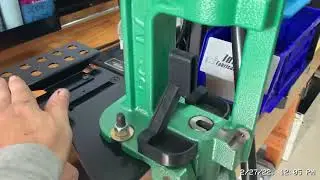 In-line fabrication rails and accessories mounted in my Reloading room