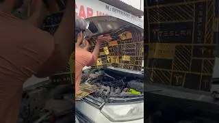 Car Bonnet Damping Install #caraccessories #reels #carlover #shorts