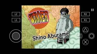 SHINO ABURAME VS TAYUYA !! NARUTO SHIPPUDEN ULTIMATE NINJA 5 #narutoshippuden #games #aethersx2 