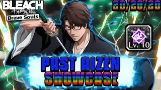 BROKEN MID MONTH UNIT! Past Aizen T20 Showcase ft. @scar33040  | Bleach Brave Souls