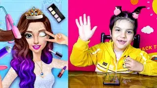 Zilola Kids I For Fun Girls - Princess Gloria Makeup Salon - Frozen Beauty Change Games