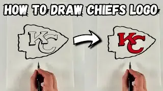 How To Draw Kansas City Chiefs Logo