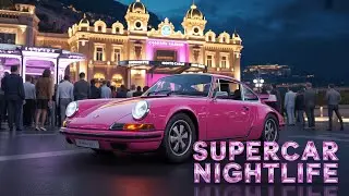 The Most Luxurious Christmas 2025 in the World 🎄✨ | Monaco Monte Carlo Night Tour Carspotting