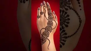 mehndi ka design #ytshorts #ytviral #shortsfeed #treandingdesign #henna #trick