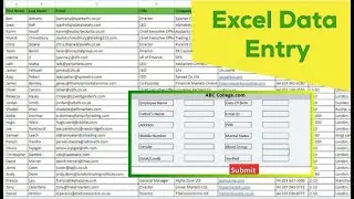 Excel Se Data Entry App Kaise Banaye? | Complete Project | Hindi/Urdu