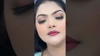 party mekup looks❤️&zwj;🩹#ytshorts #wedding#bridelmakup #hairstyles#shortvideo #sabskaraib#youtubeshorts