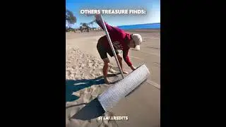 Others Treasure Finds VS This Man's Find ☠️🤑#treasure#money#finds#crazy#insane#respect#skull#edit