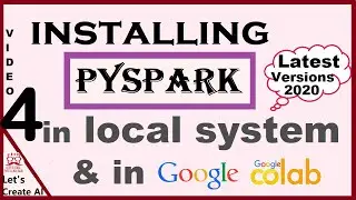 Pyspark Installation on Windows Machine | Pyspark Installation on Google Colab | Pyspark - 4