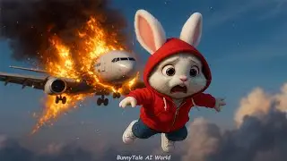 ✈️ Rabbit&rsquo;s First Flight Turns into a Nightmare | 3D Animation Story