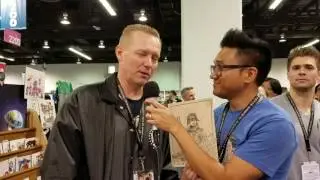 Shawn Richter's Art Commission by Patrick Ballesteros - WonderCon 2017