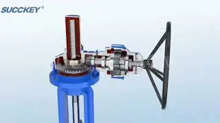 Two speed fast closing valve gearbox