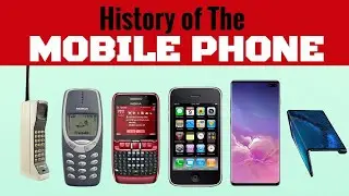 The Evolution of Mobile Phones 1985 - 2019 By Straight 4Ward