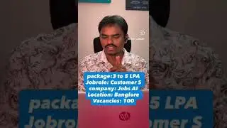 COMPANY : JOBS AI - CUSTOMER S JOBS in HYDERABAD  / Hurry Up | Vacancies 3