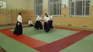 Aikido club 'Samurai' demonstration programm.