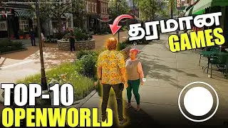 Top 10 Best Open World games For Mobile 2025   (தமிழ்)