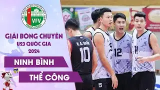 🔴Trực Tiếp | NINH BÌNH vs THỂ CÔNG TÂN CẢNG | Giải Vô Địch Bóng Chuyền U23 Quốc Gia Năm 2024