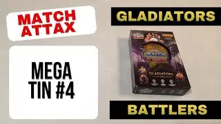 MEGA TIN #4, GLADIATORS, BATTLERS Topps MATCH ATTAX 2025/26