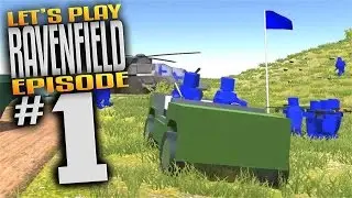 Игровой процесс Ravenfield &mdash; Эпизод 1 &mdash; Battlefield 1 встречает T.A.B.S. (Давайте поиграем в Ravenfield Beta 4) (для взрослых)