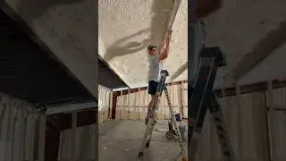 Starting to paint the dream shop! One step closer! #painting #building #project #mancave