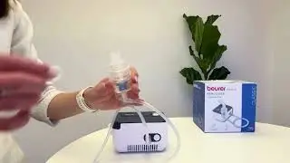 Beurer IH 15 Nebuliser | Compact Compressed Air Inhalation for Adults & Children
